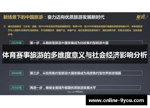 体育赛事旅游的多维度意义与社会经济影响分析